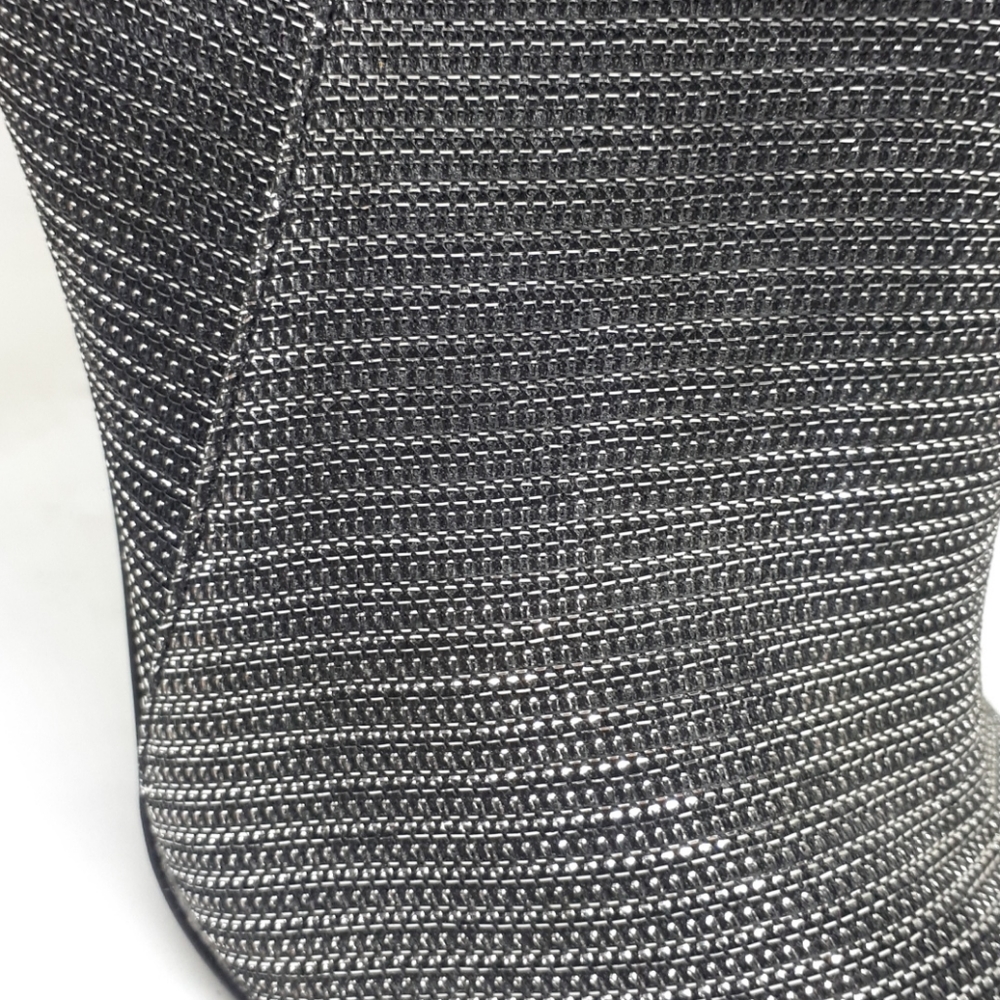 Silver metallic ankle booties - Picture 3 of 7